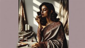 How to Match Lipstick with Saree for Traditional Elegance