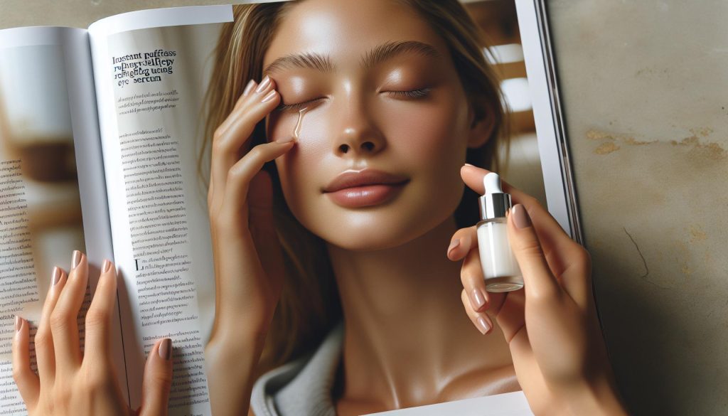 De-Bloat Soothing Eye Serum: Instant Puffiness Relief