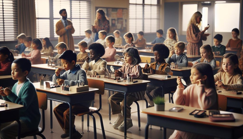 Can Kids Wear Makeup to School? Rules by State & District
