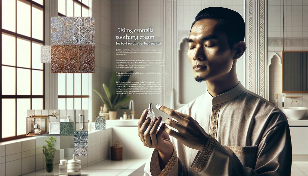 How to Use Centella Soothing Cream for Best Results