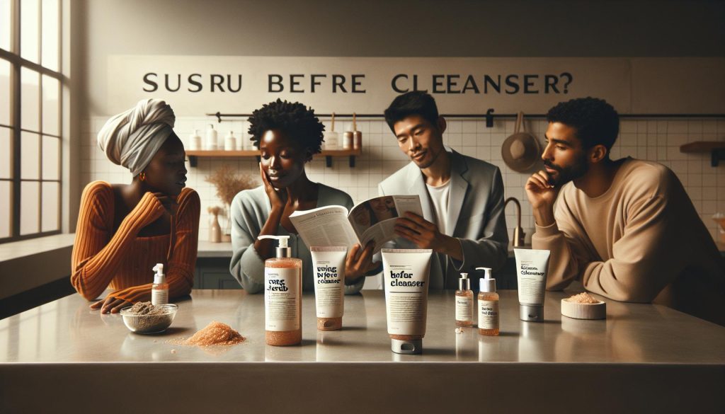 Do You Use Scrub Before Cleanser? Proper Exfoliation Order