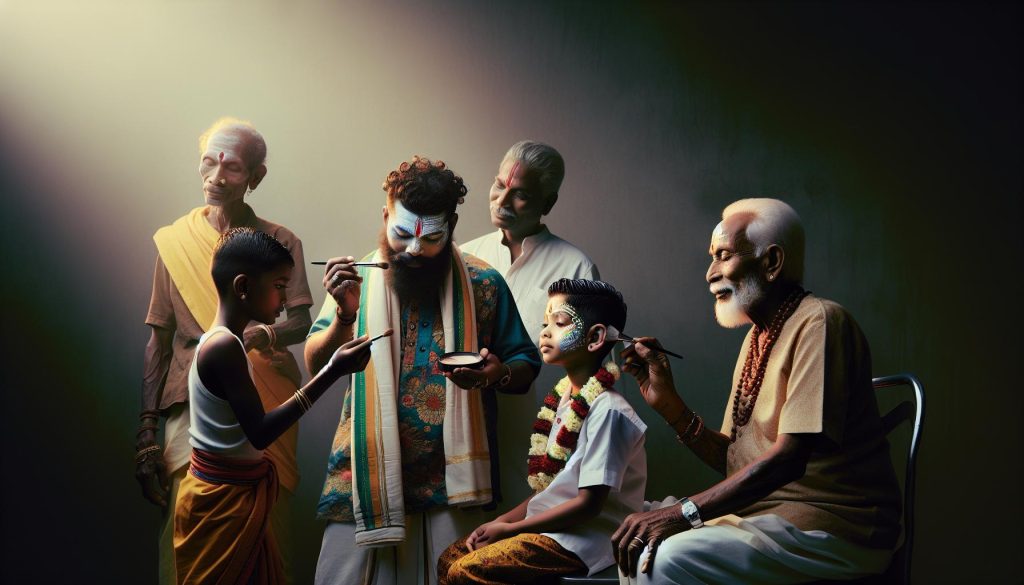 Why Do Hindus Put Makeup on Children During Festivals?