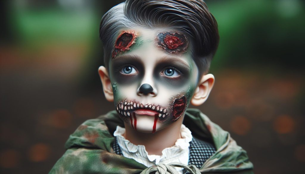 How to Do Kid Zombie Makeup: Scary Yet Safe Tutorial