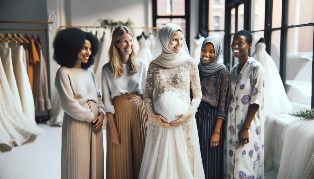 How to Pick a Wedding Dress When Pregnant – Gorgeous & Comfortable
