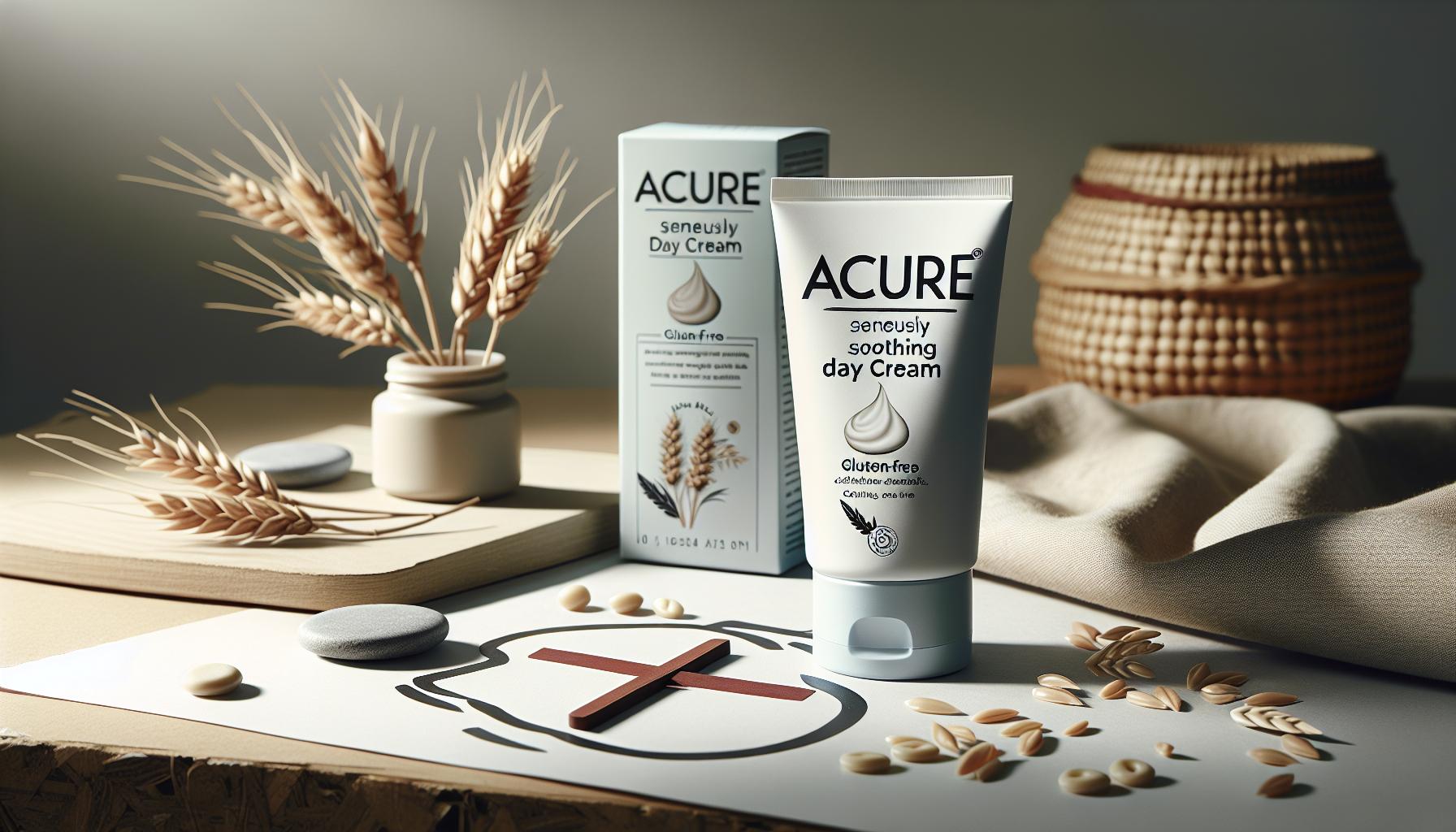 Is Acure Seriously Soothing Day Cream Gluten Free?