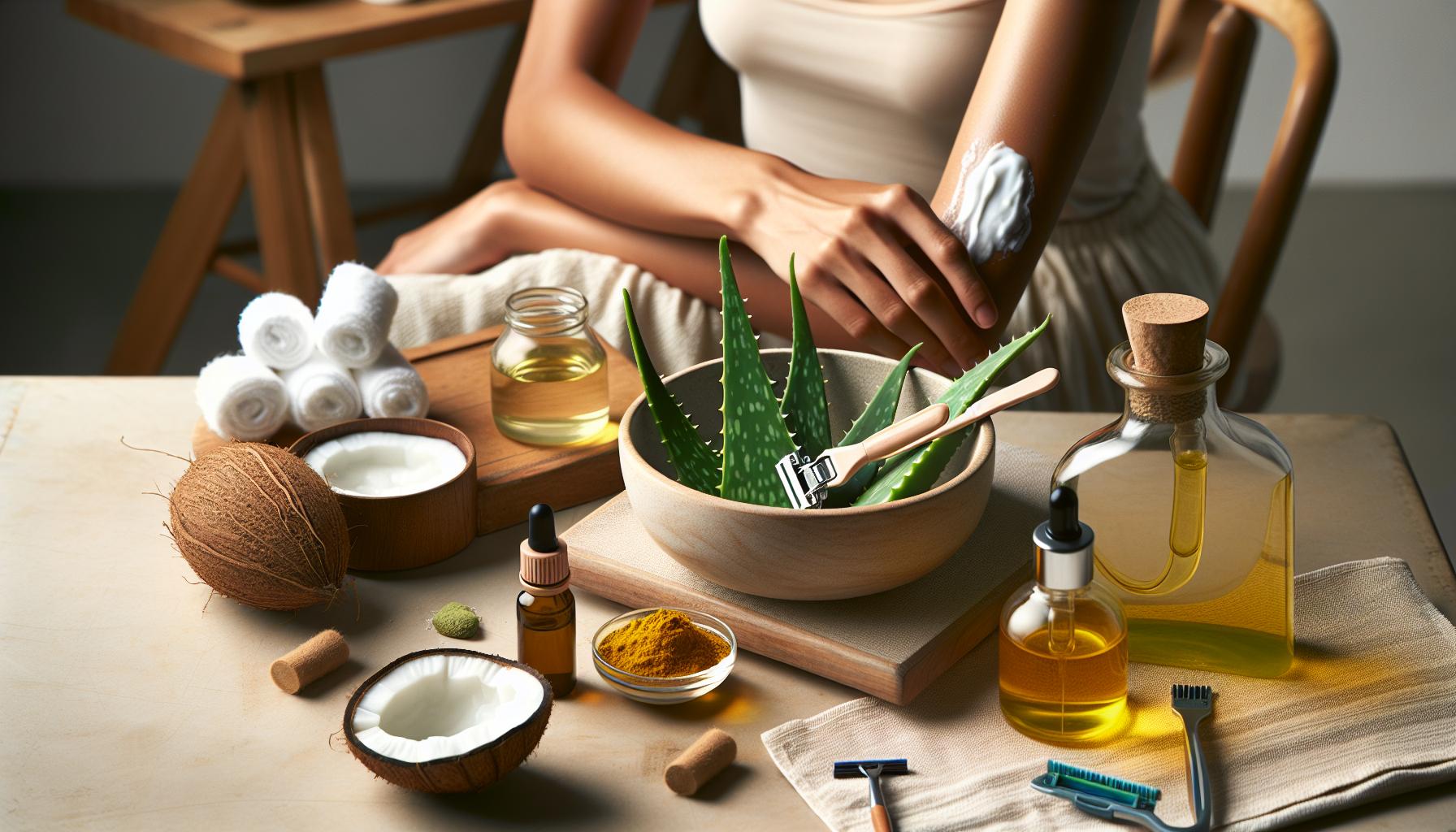 Alternative Remedies for Razor Bumps