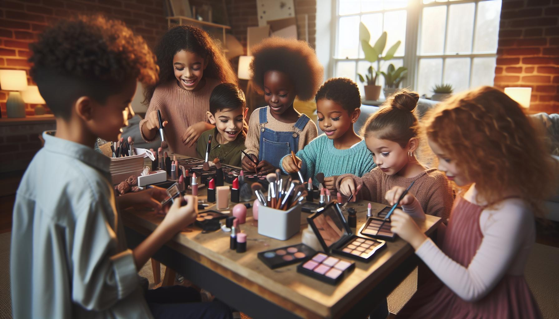Benefits of Allowing Kids to Experiment with Makeup