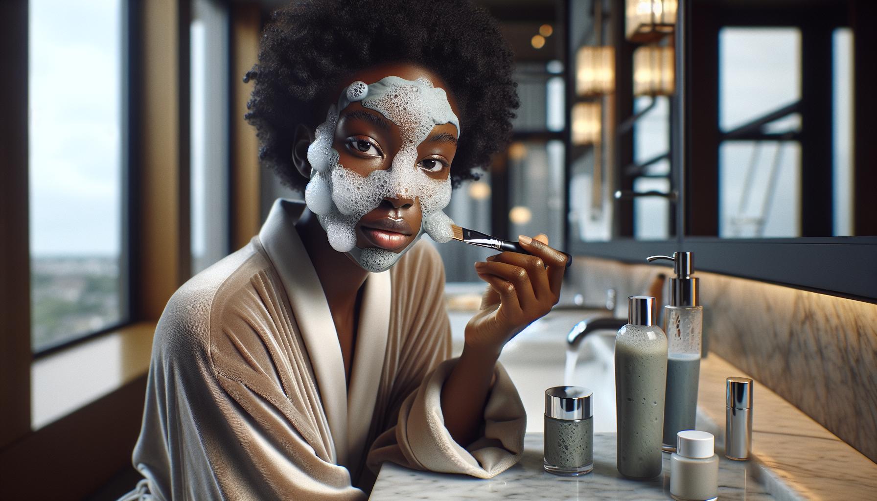 Benefits of Using a Carbonated Bubble Clay Mask