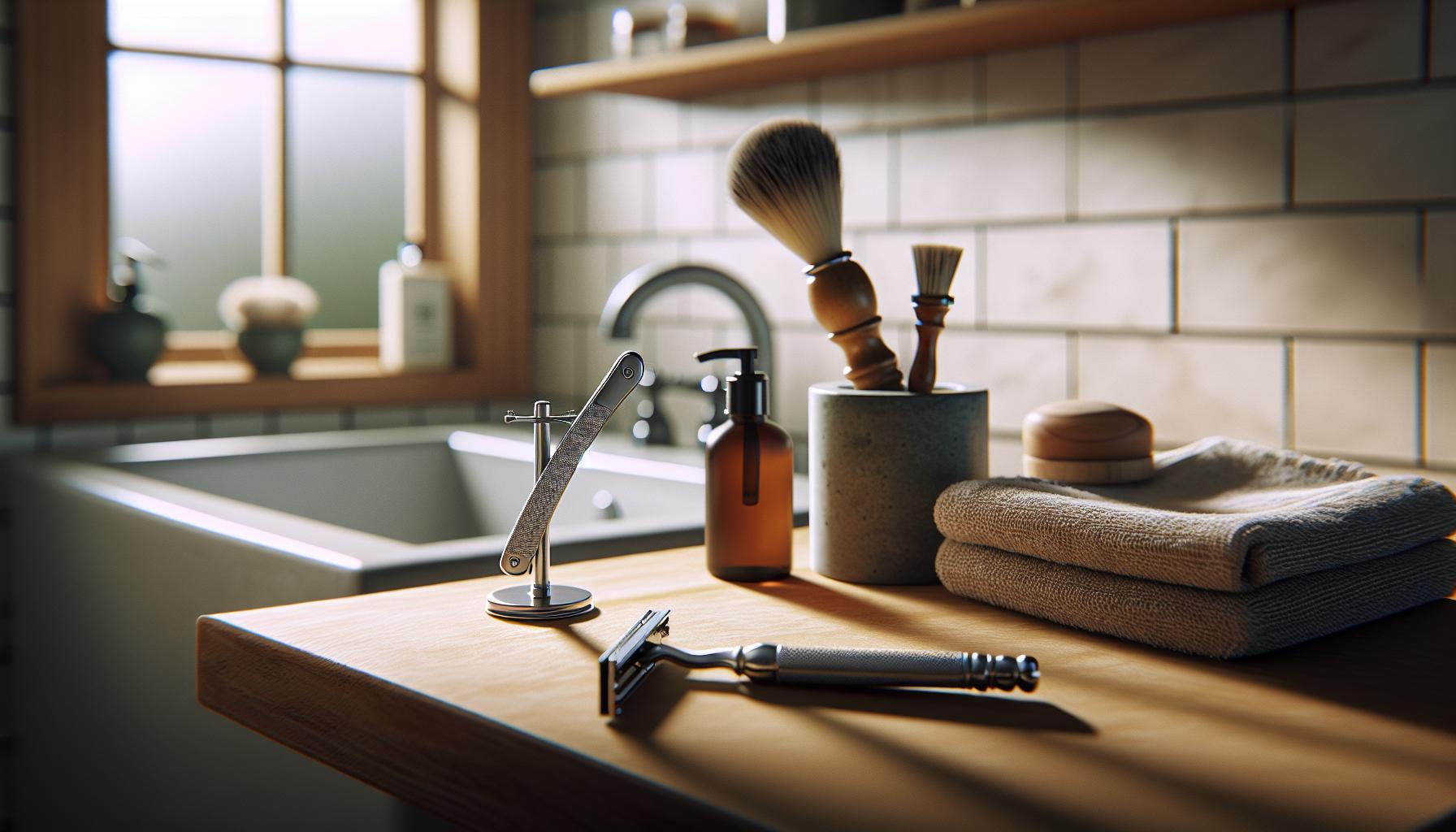 The Benefits of Using a Straight Blade Razor