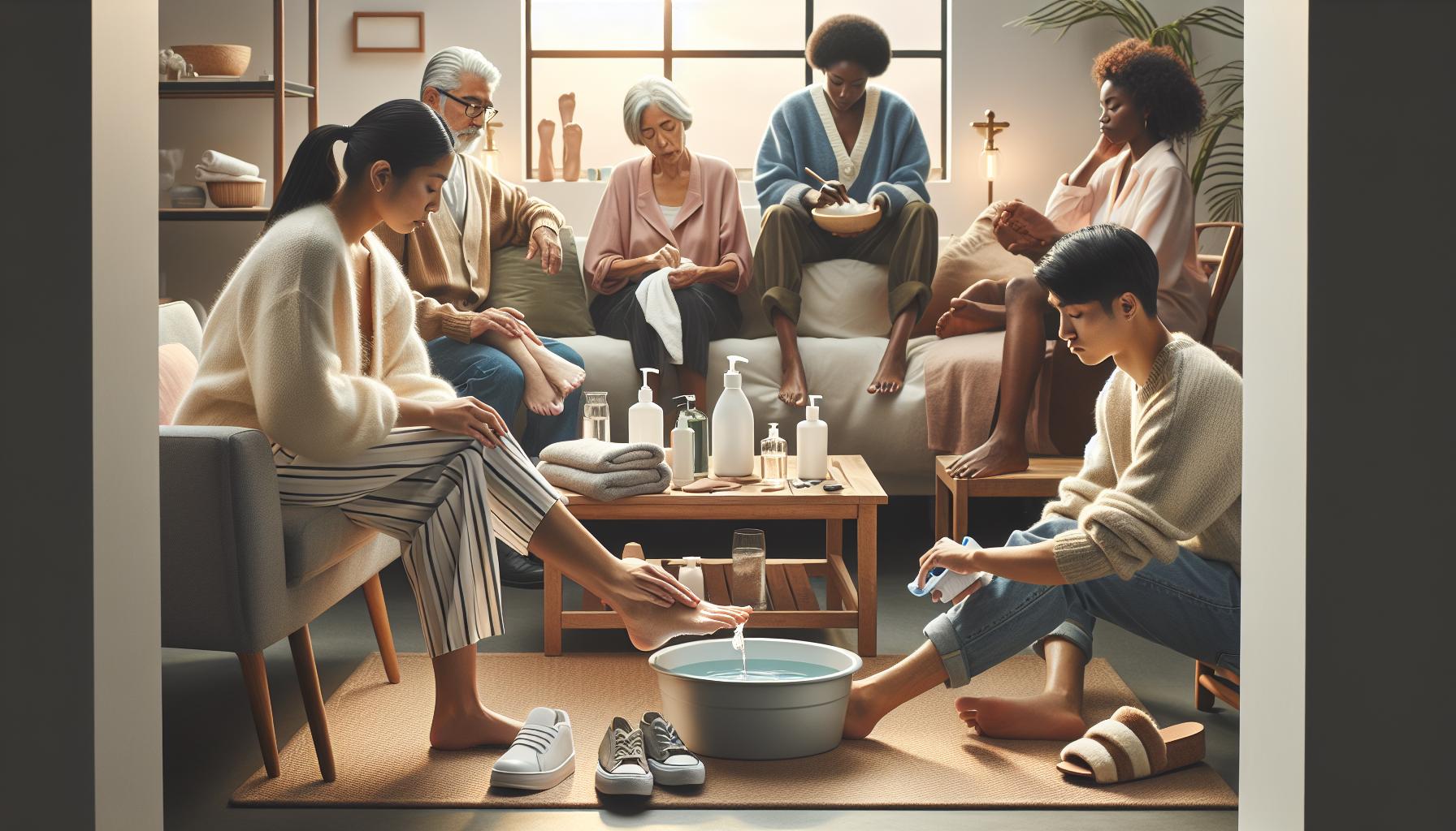 Best Practices for Dry Foot Care at Home