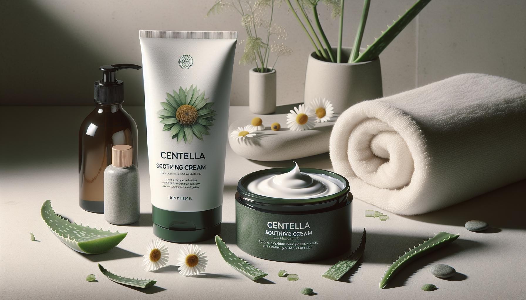 Centella Soothing Cream for Sensitive Skin Types