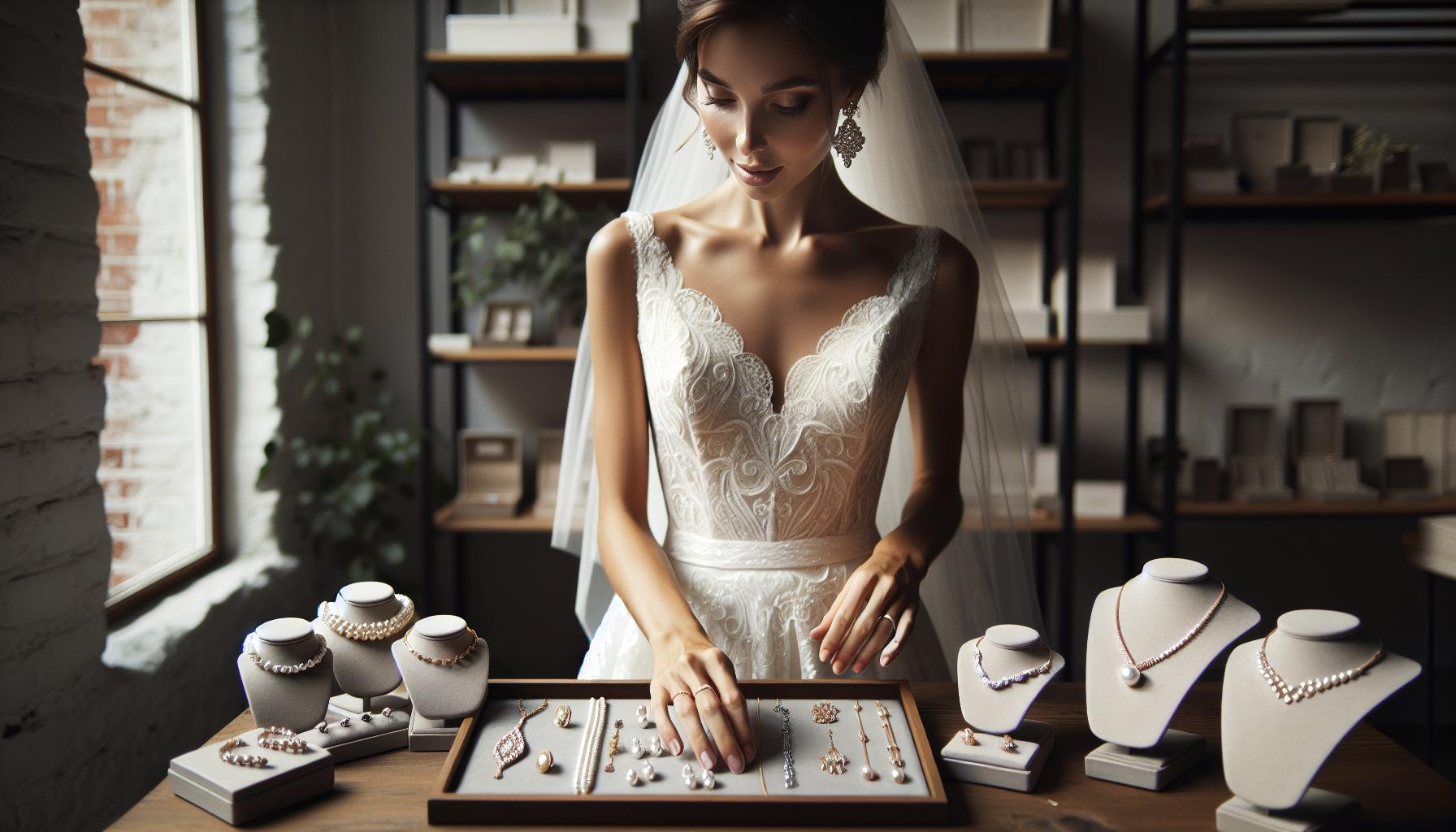 Choosing Jewelry That Complements Your Wedding Dress