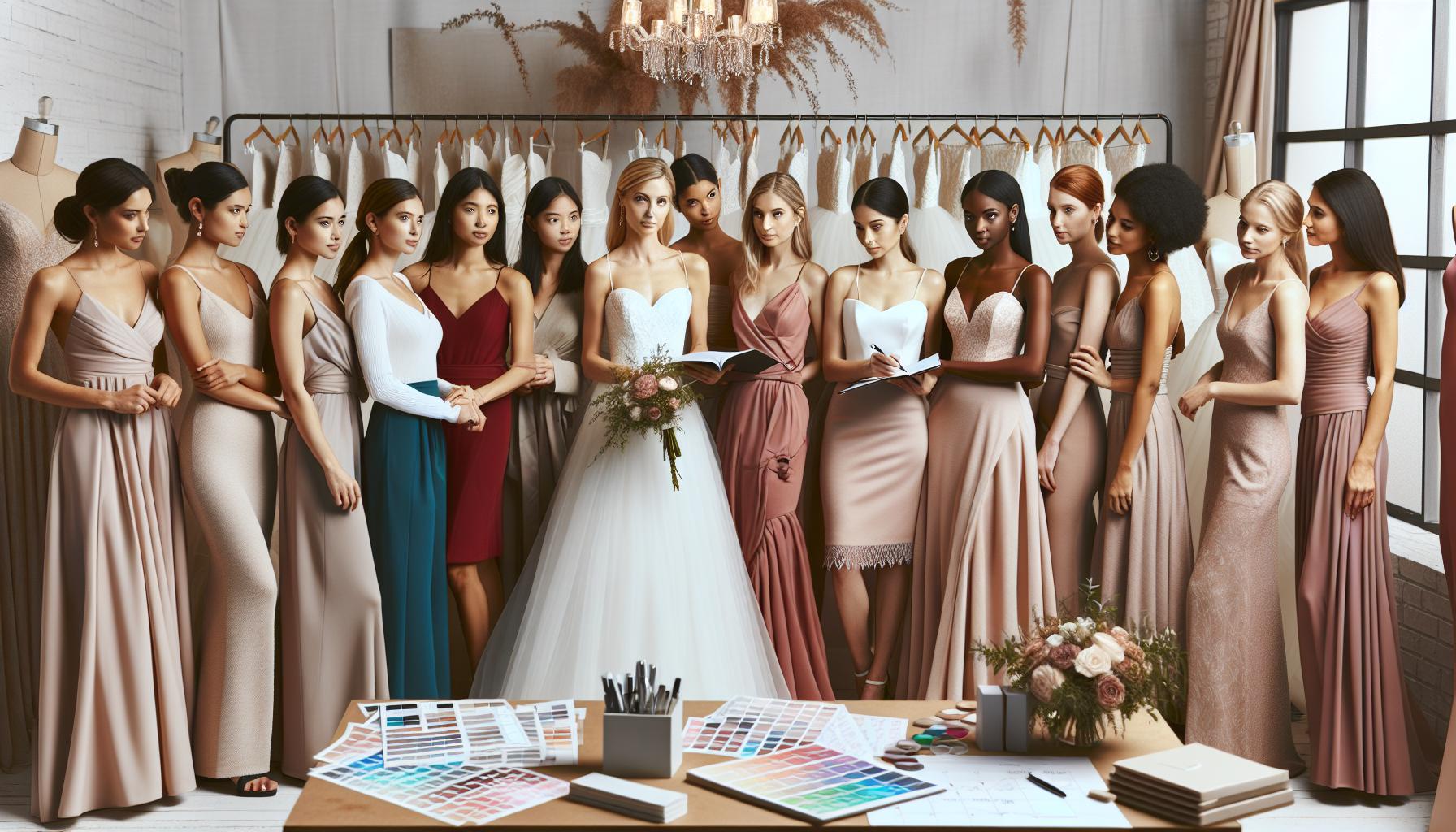 Choosing the Perfect Timeline for Bridesmaid Dresses