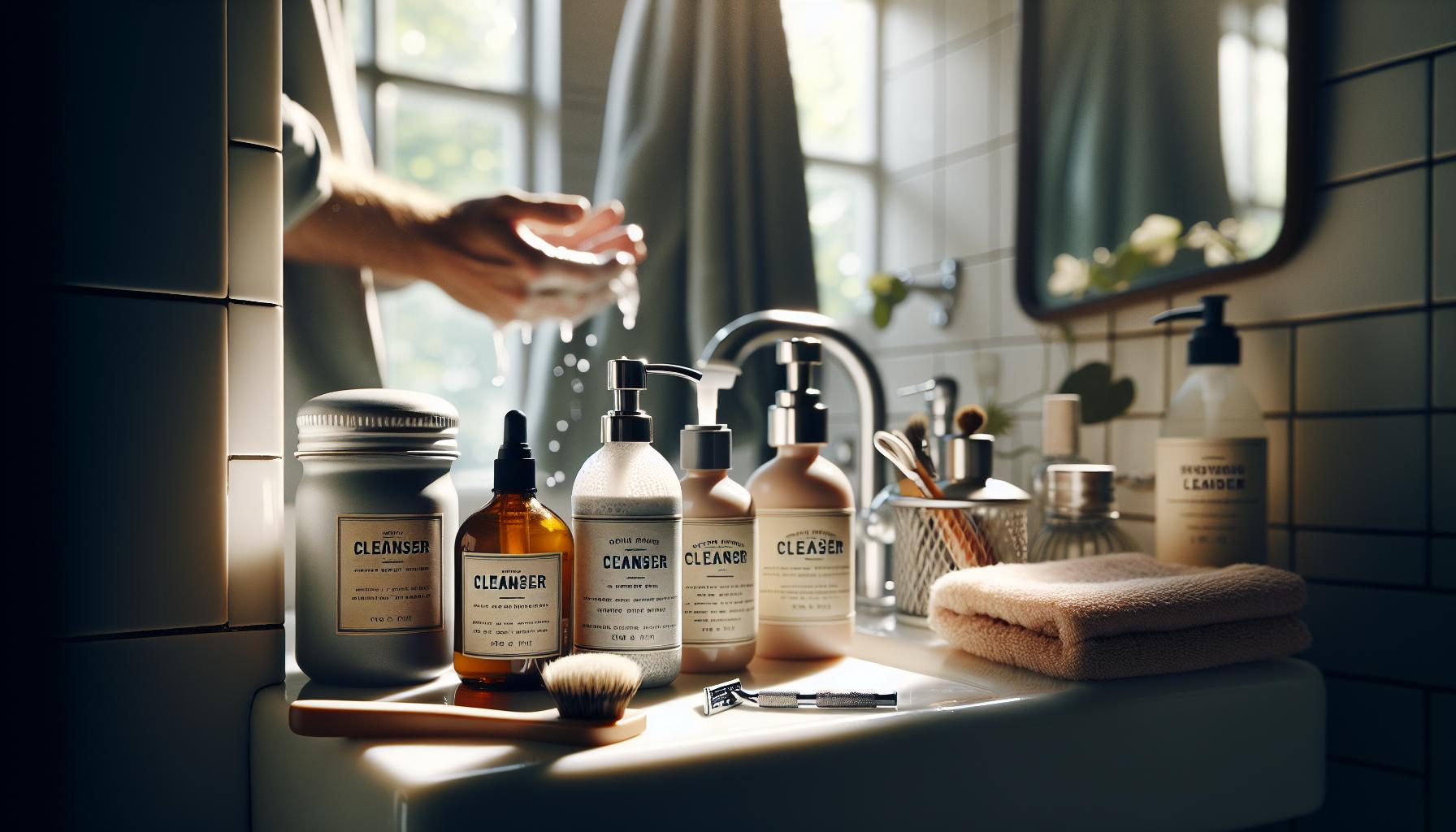Choosing the Right Cleanser for Shaving