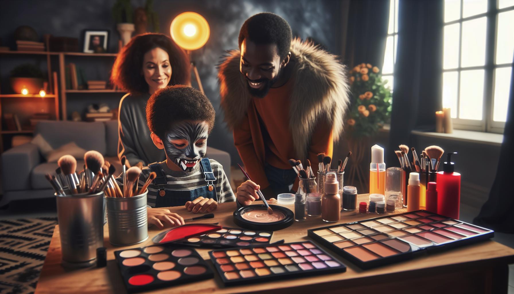 Choosing the Right Kids' Werewolf Makeup Products