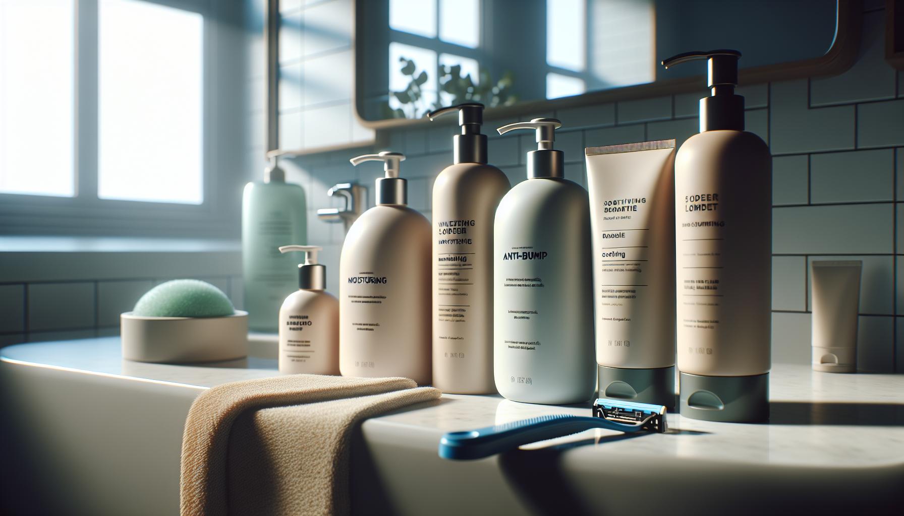 Choosing the Right Lotion for Razor Bumps