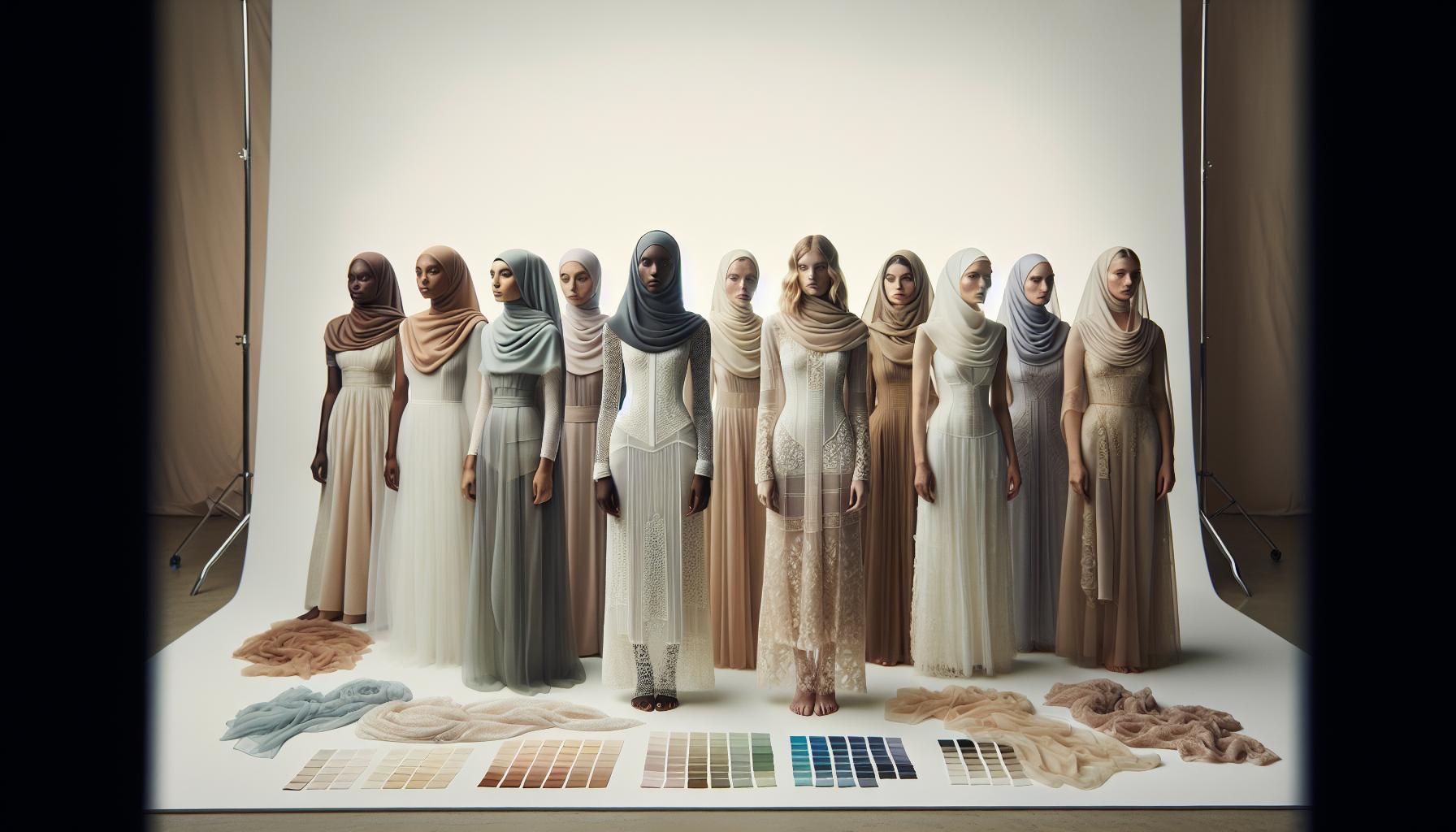 Color Coordination: Veil Shades and Fabrics