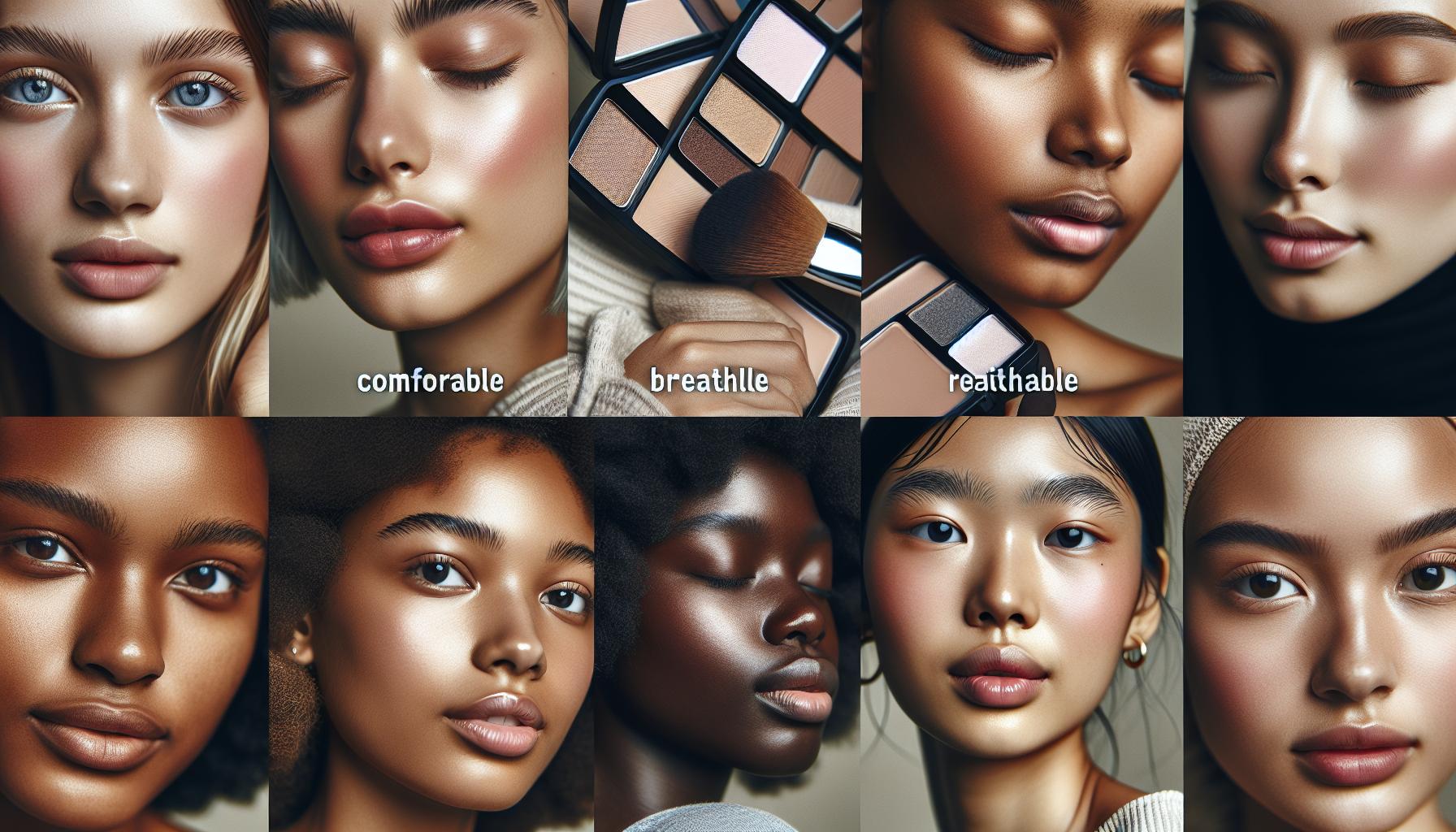 Comfortable and Breathable Makeup Techniques