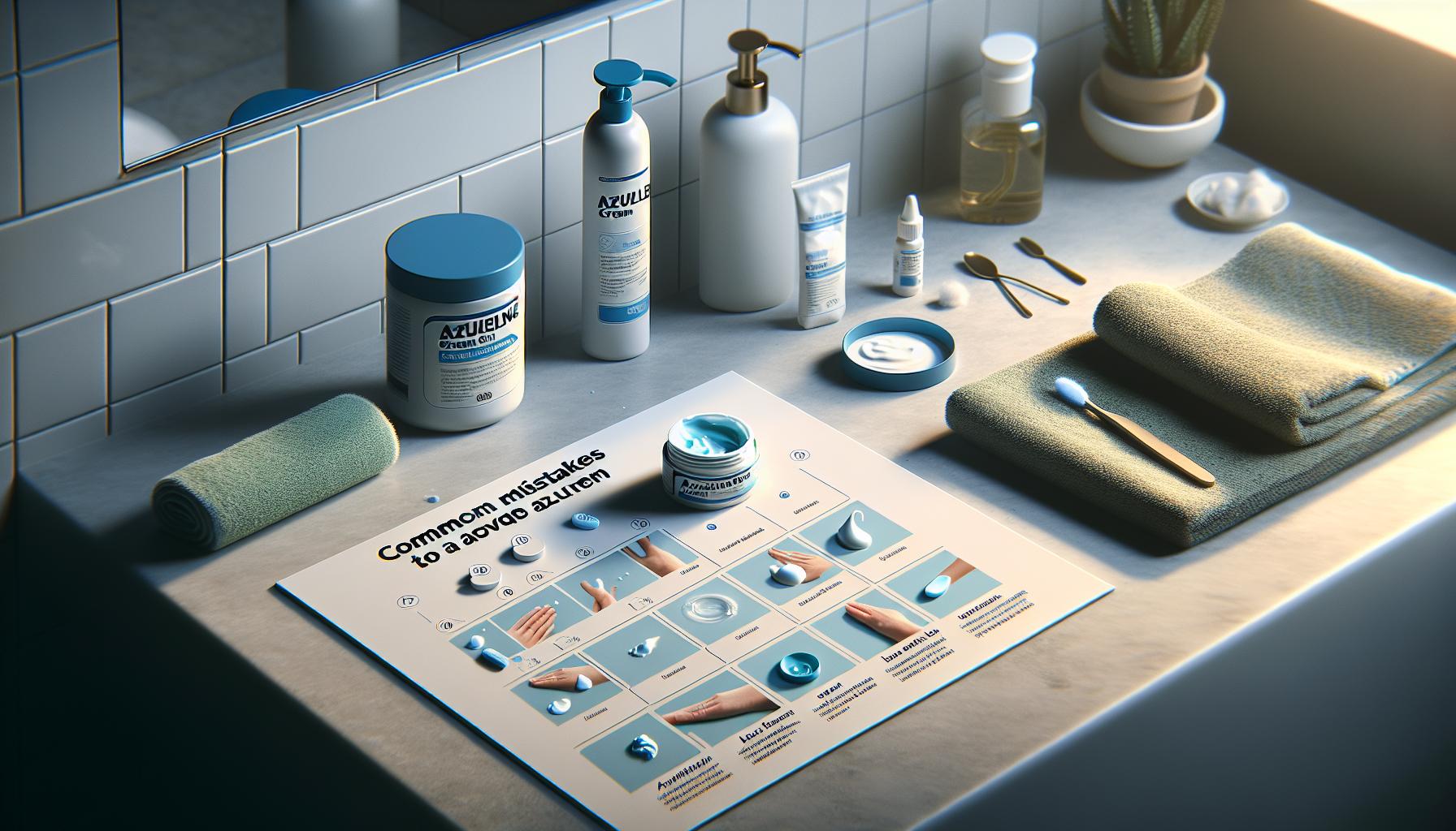 Common Mistakes to Avoid with Azulene Cream