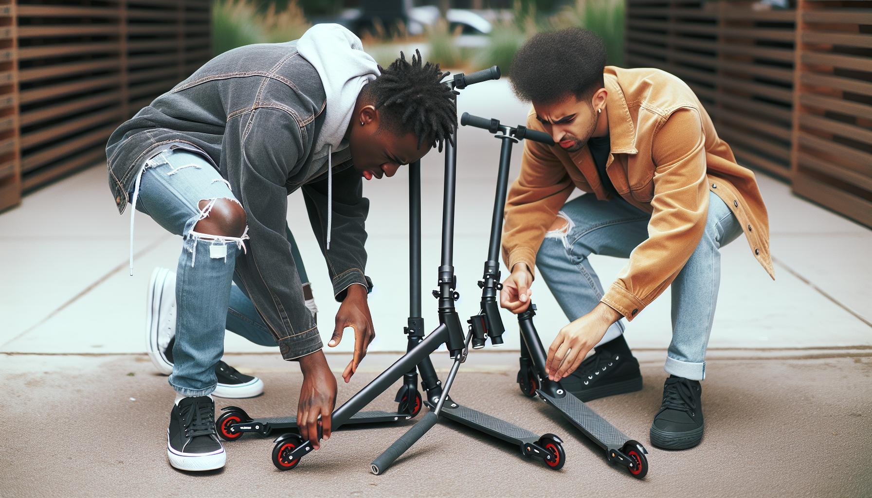Common Mistakes When Folding Scooters