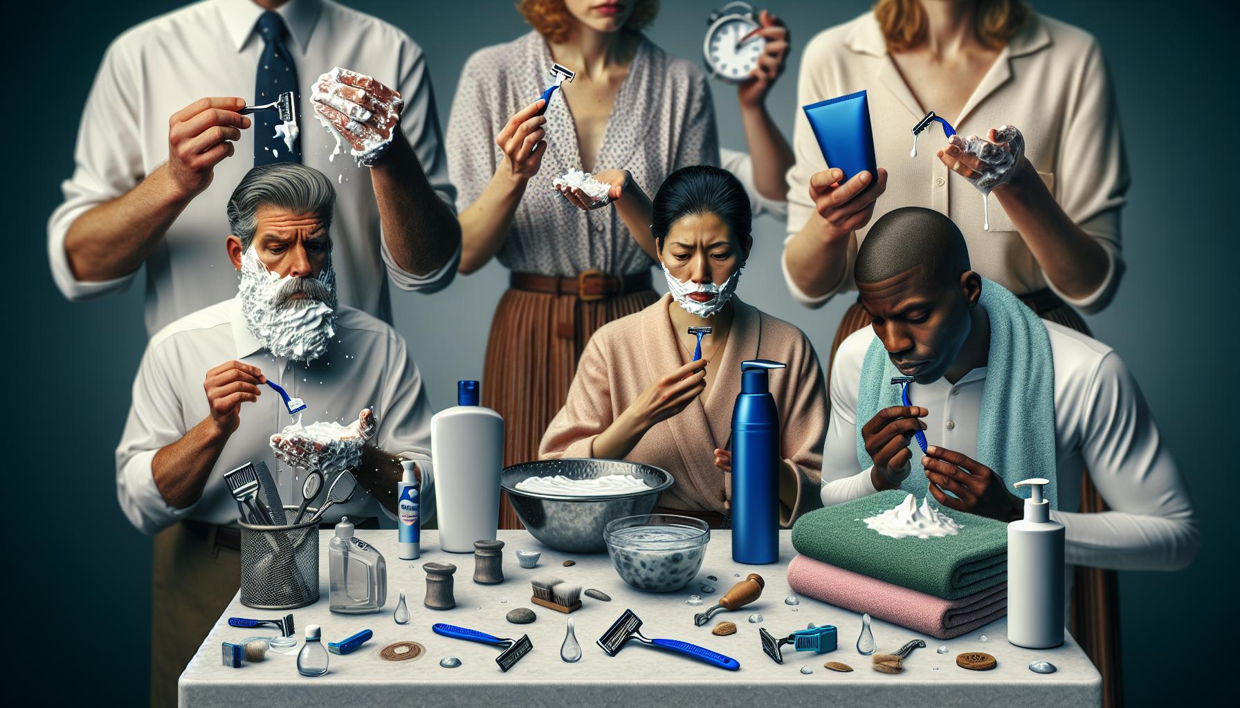 Common Mistakes When Shaving with Cleanser