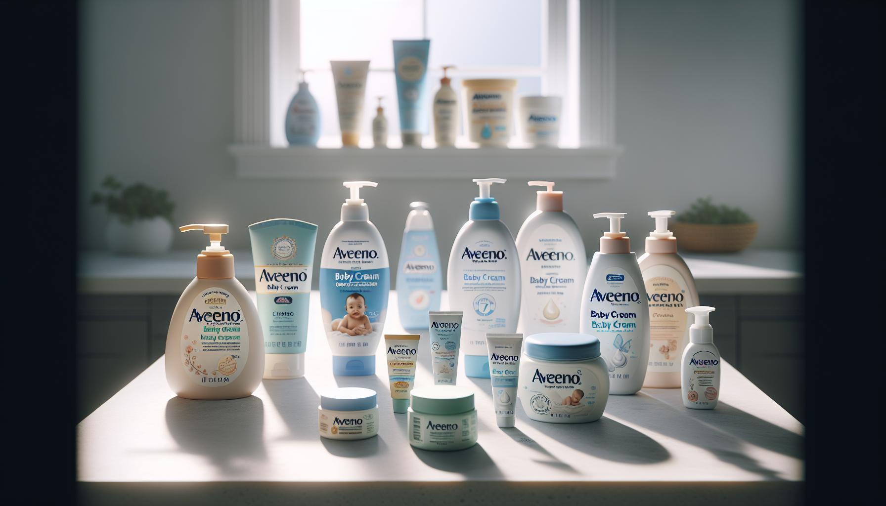 Comparing Aveeno Baby Cream to Other Brands