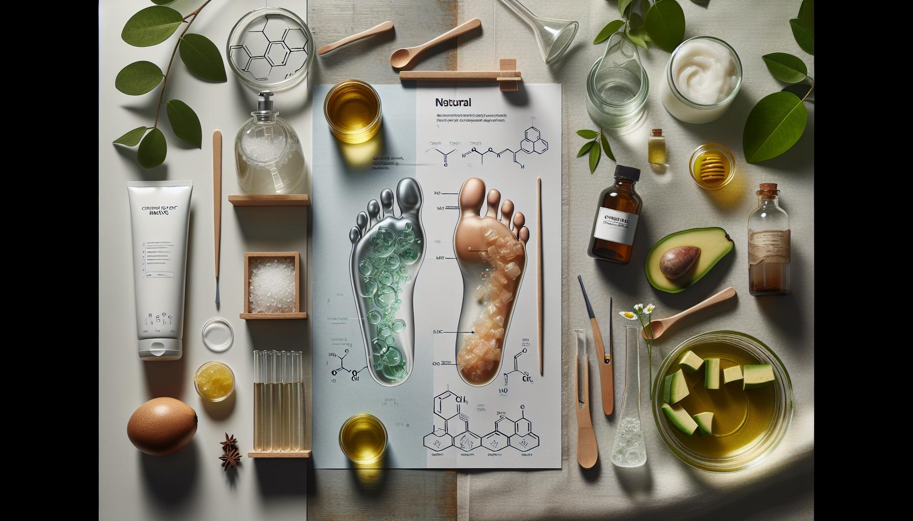 Comparing Foot Masks: Chemical vs. Natural Options