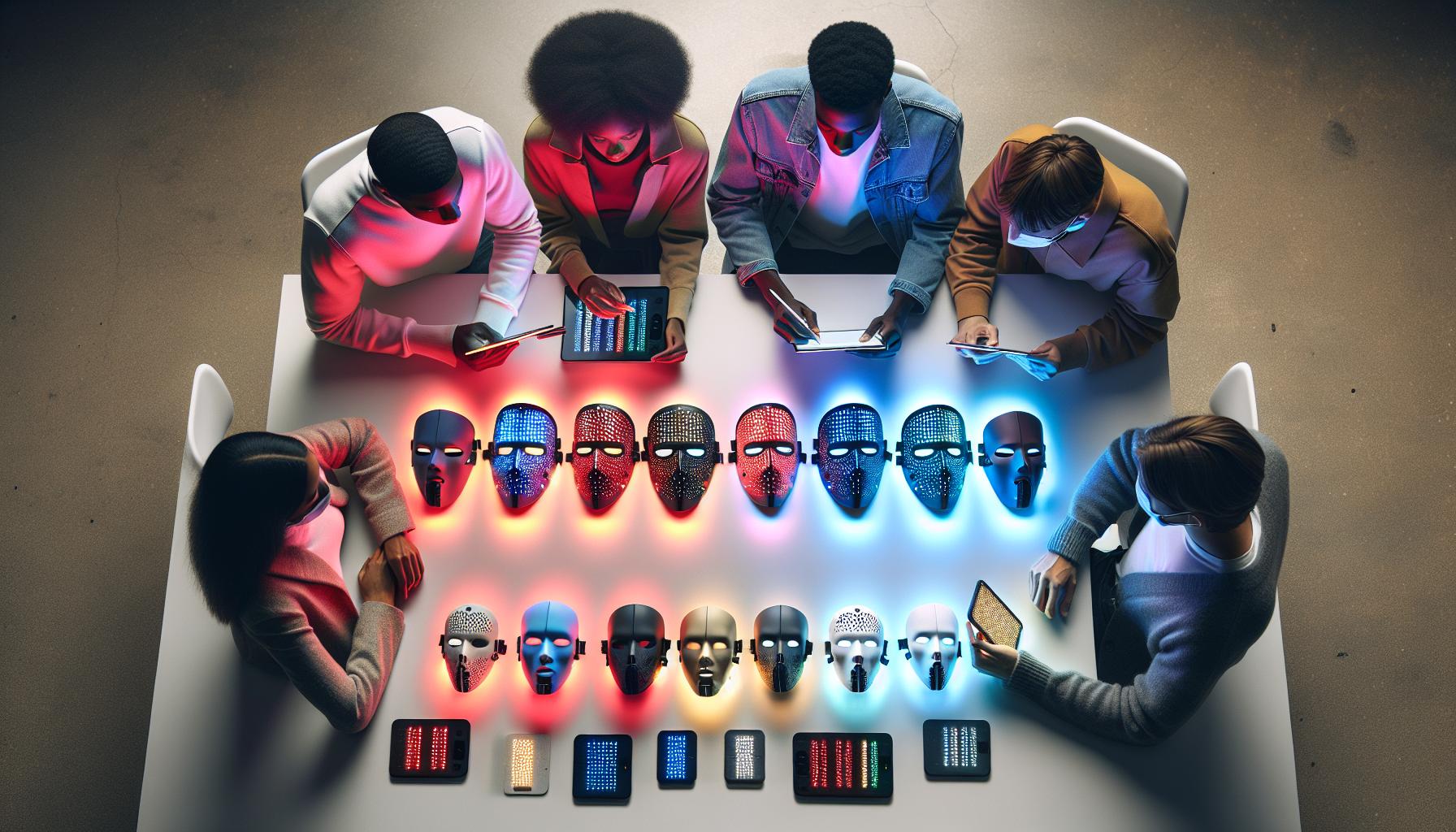 Comparing Popular LED Face Masks: A Side-by-Side Review