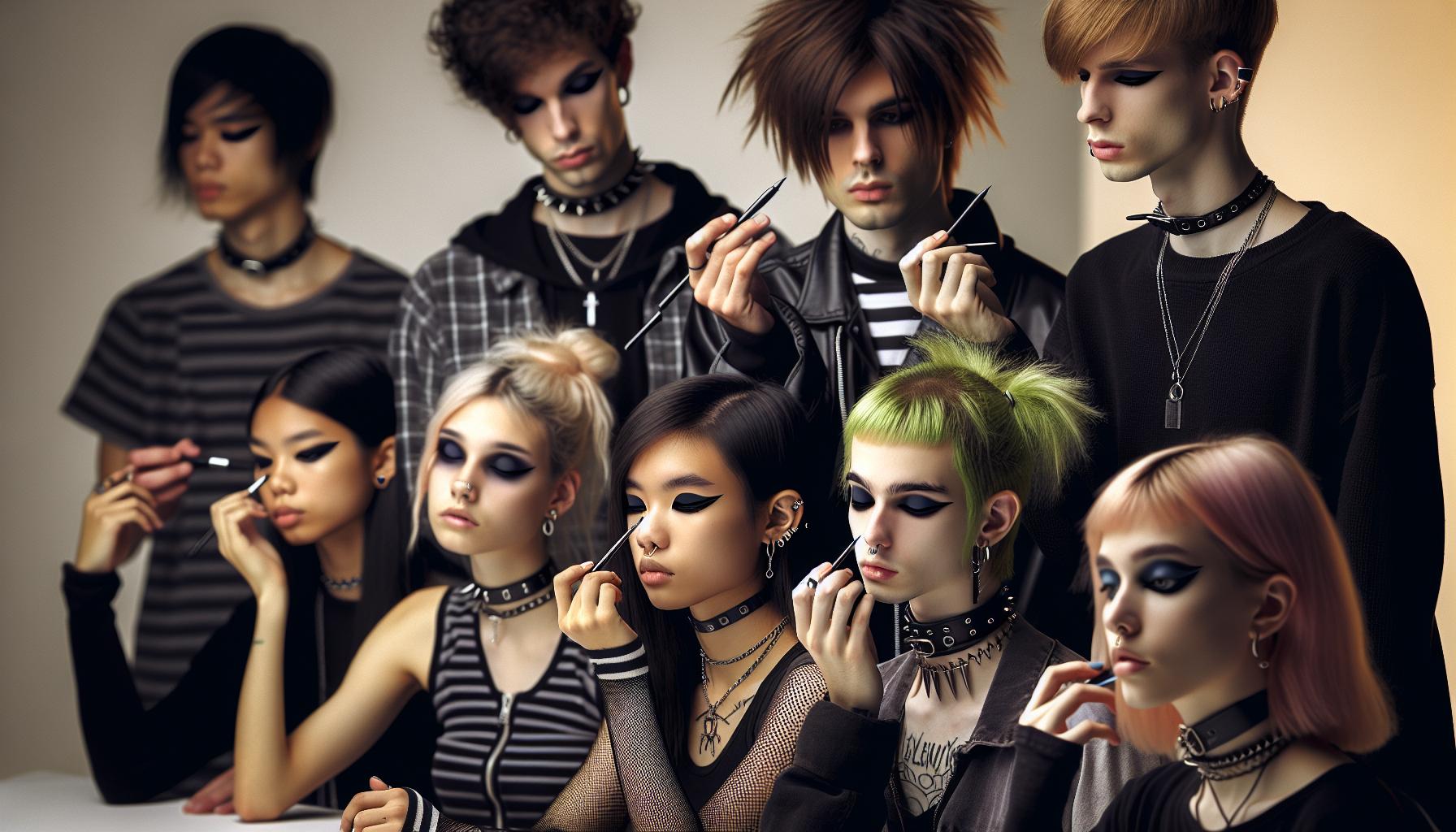 Creating the Perfect Eyeliner Look for Emo Aesthetics