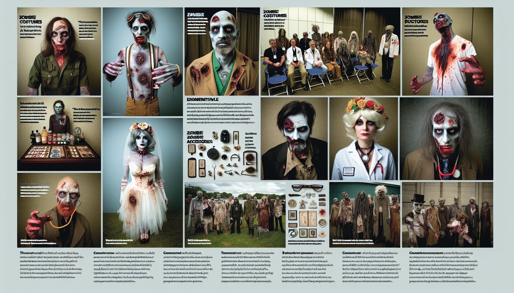 Creative Ideas for Zombie Costumes and Accessories