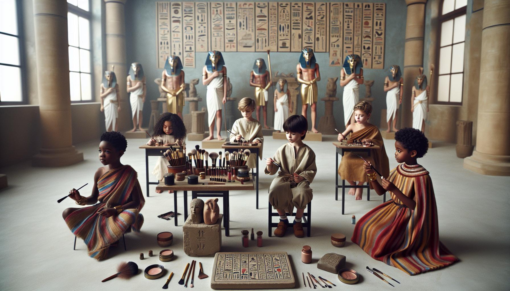 Did Children in Ancient Egypt Use Makeup? Exploring the Evidence