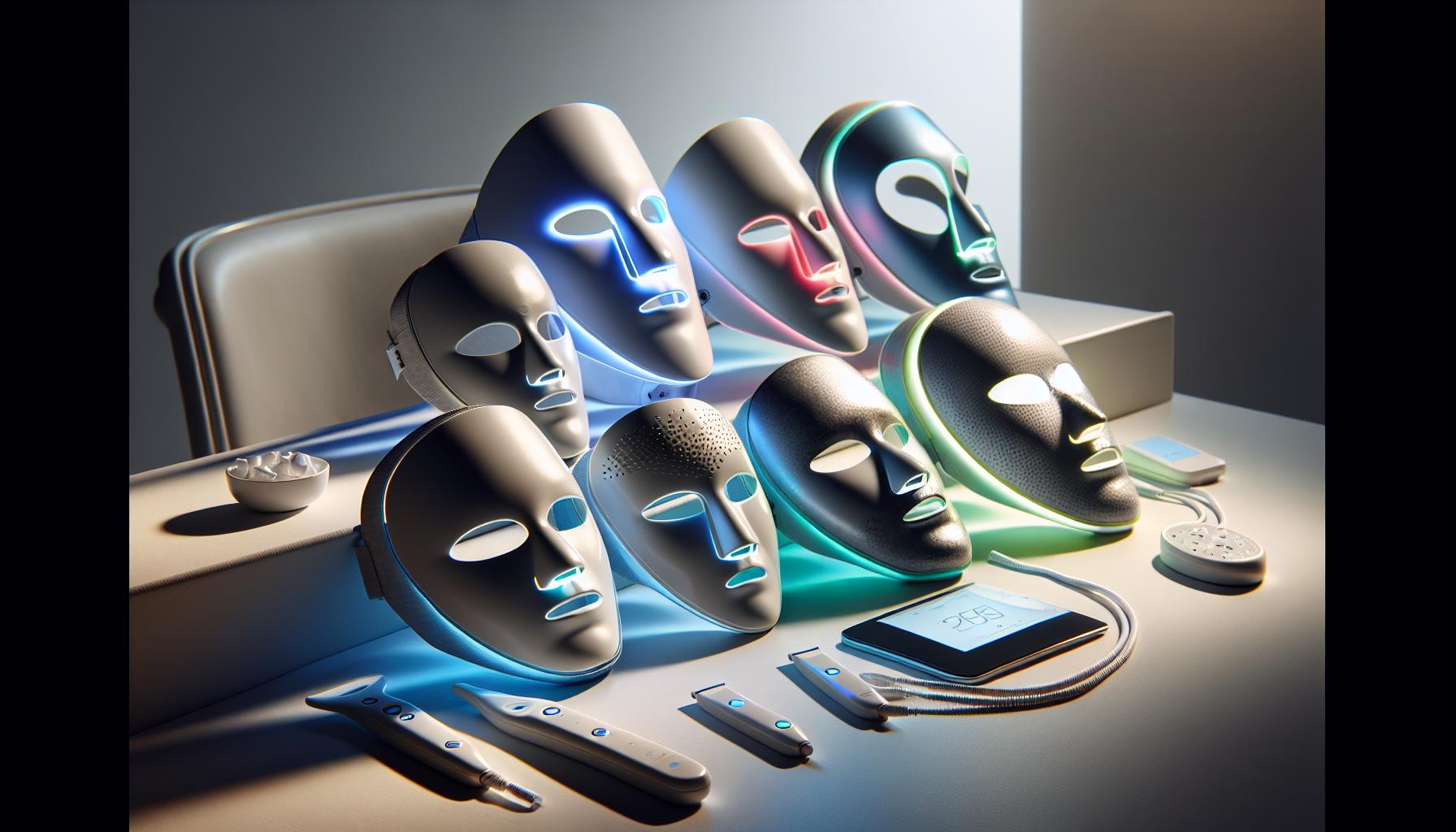 Different Types of LED Light Therapy Masks