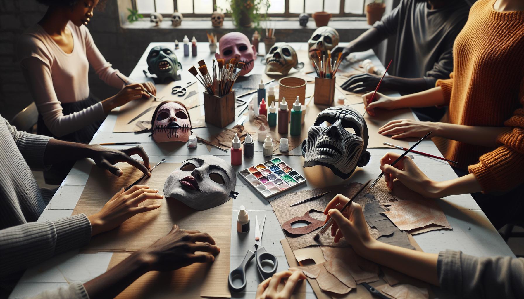 DIY Zombie Face Mask Ideas for Creative Souls
