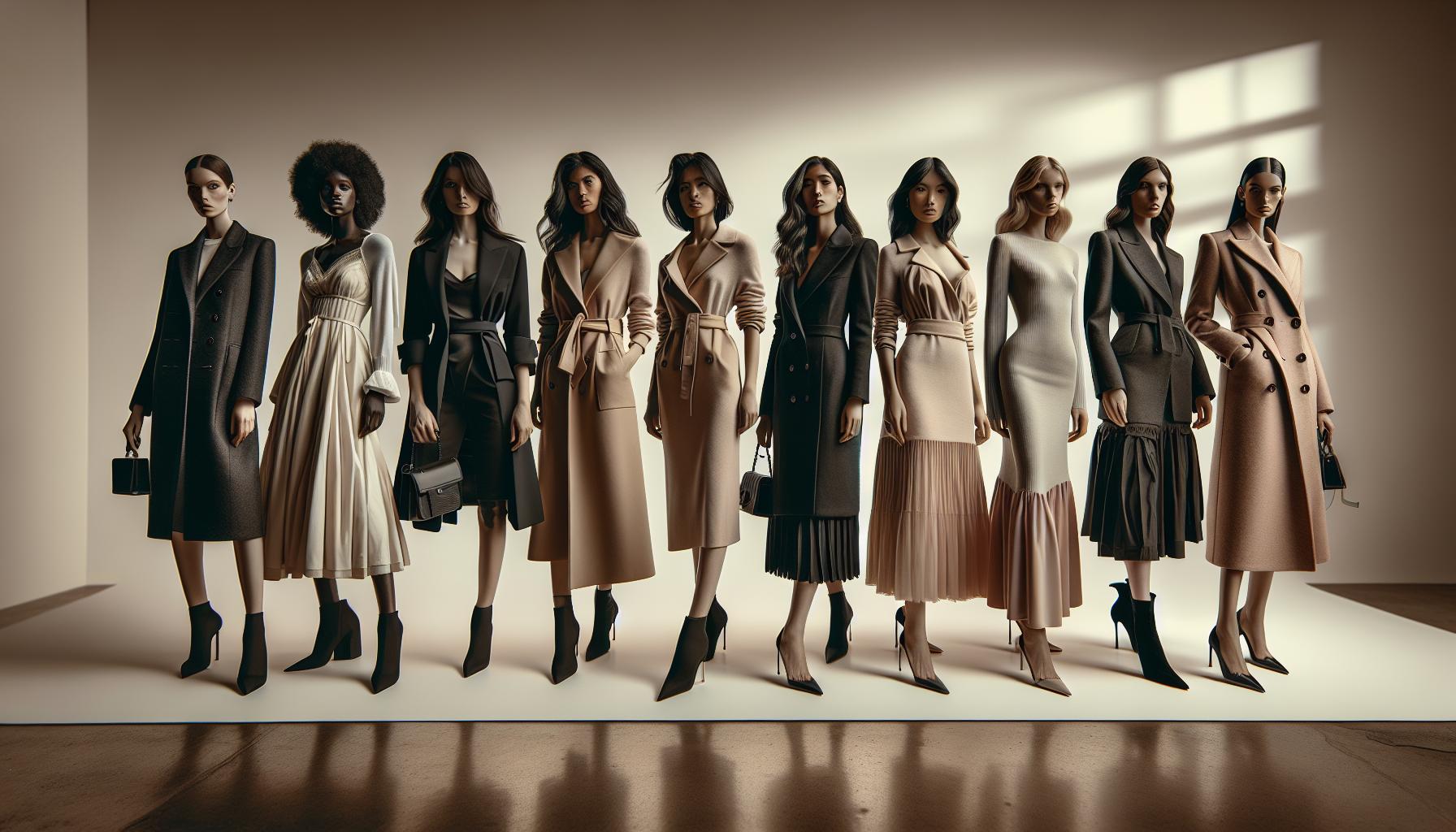 Dress Shapes and Coat Silhouettes: A Perfect Pair