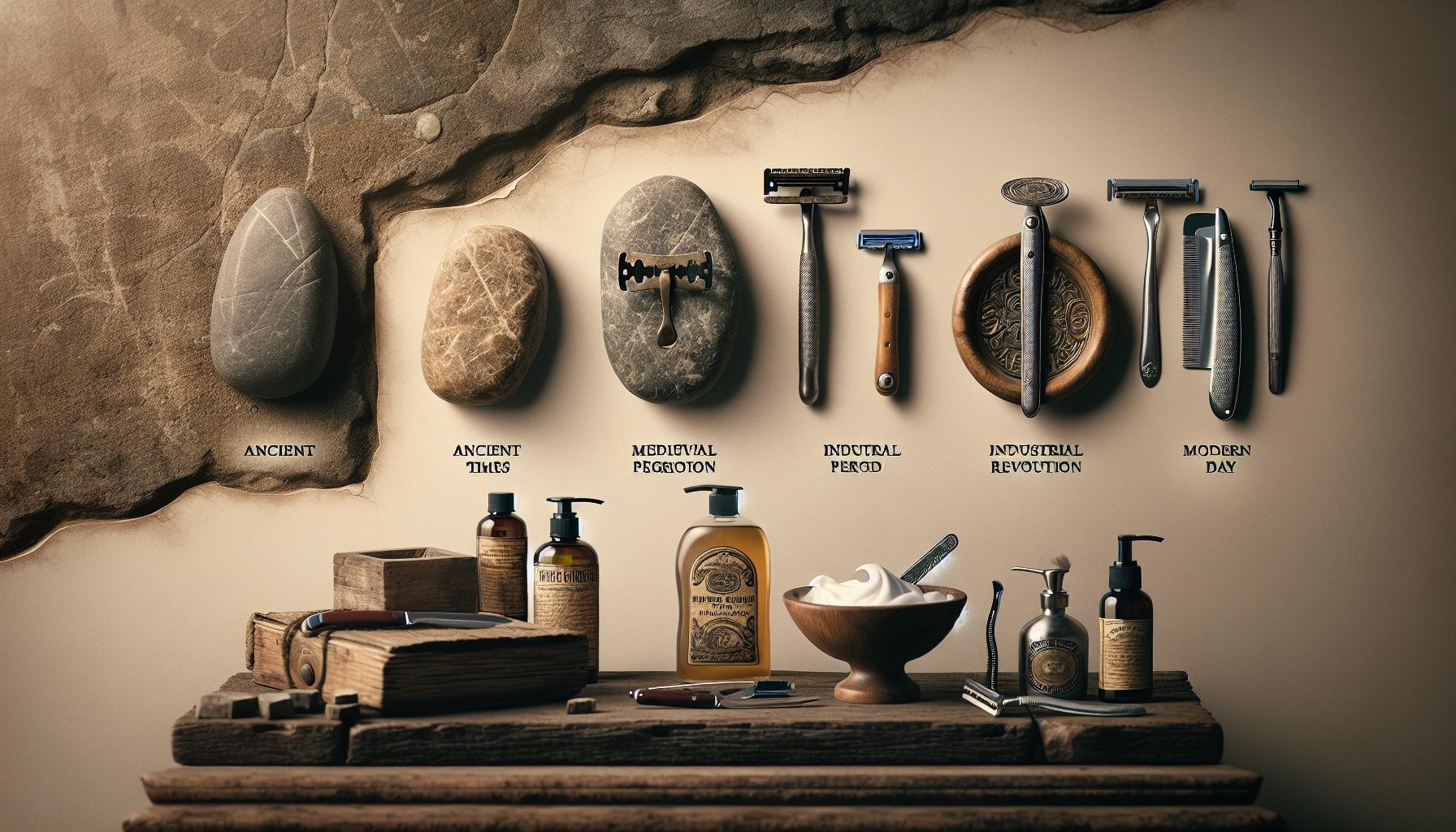 The Evolution of Shaving Tools Through History