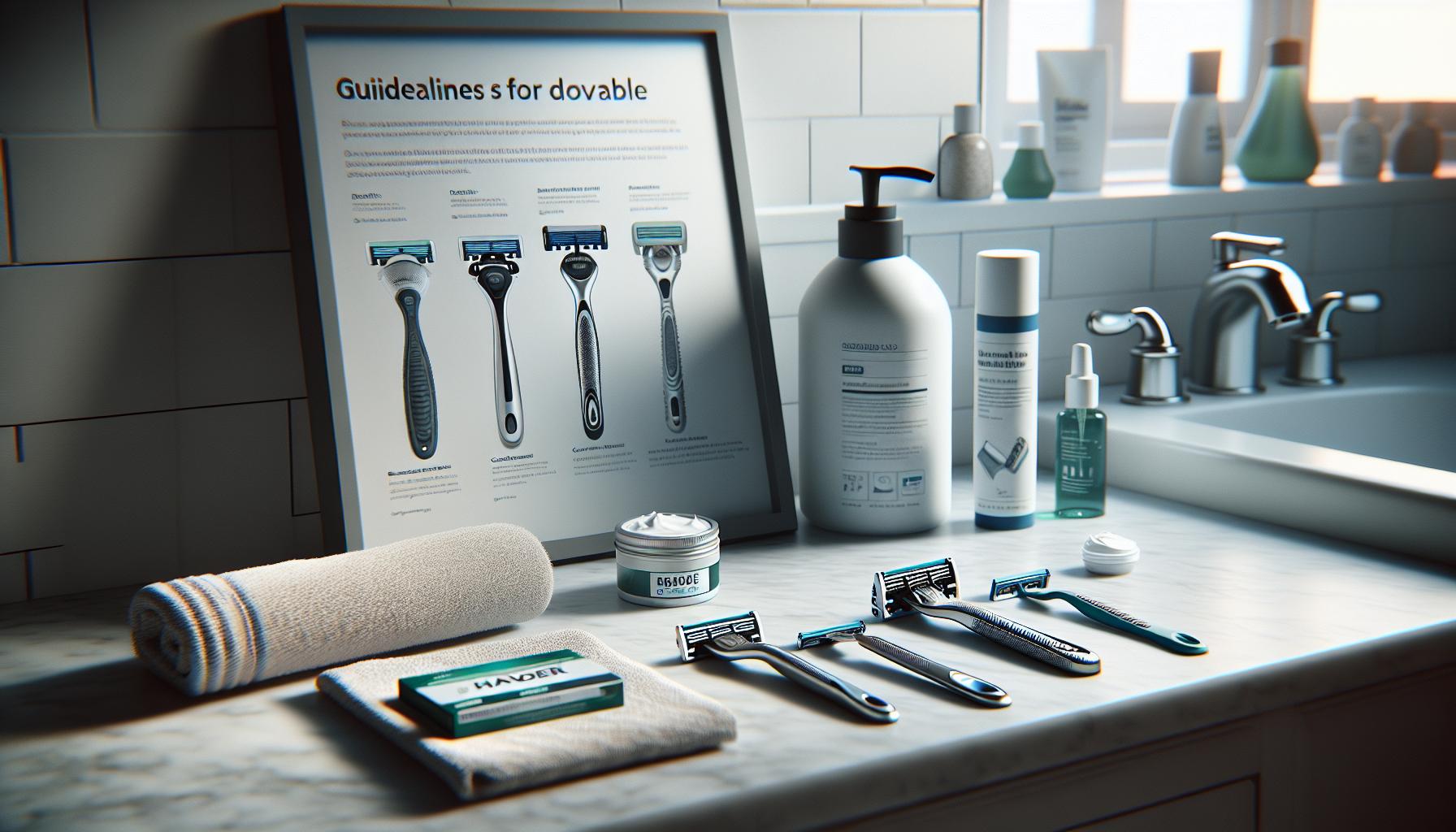 Guidelines for Disposable and Cartridge Razors
