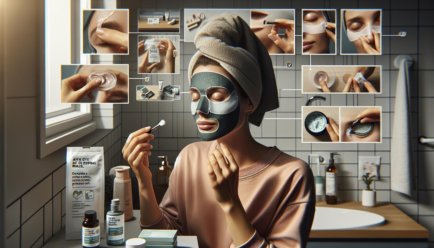 How to Apply the Eye Sleeping Mask Effectively