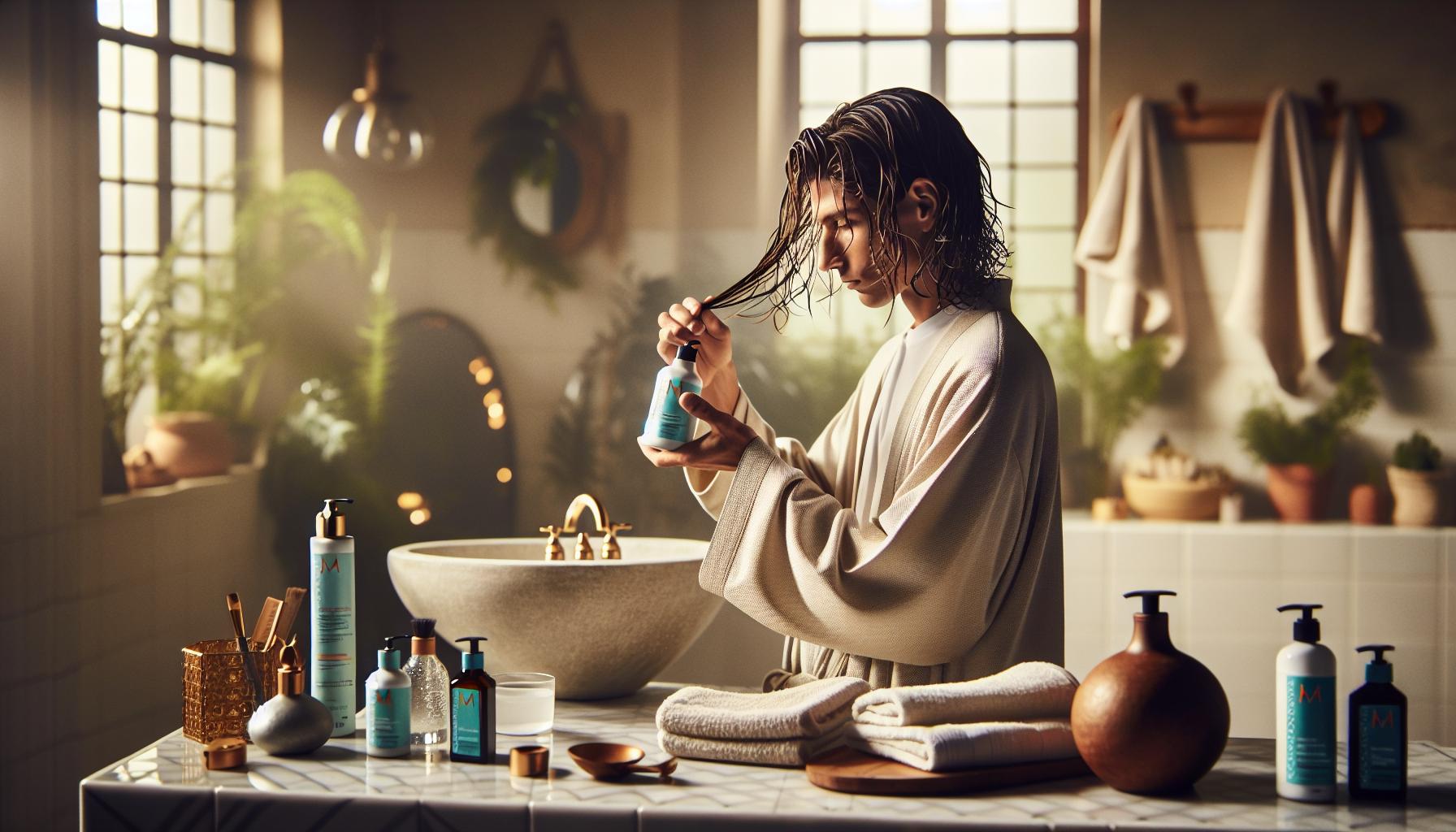 How to Apply Moroccanoil Intense Hydrating Mask for Best Results