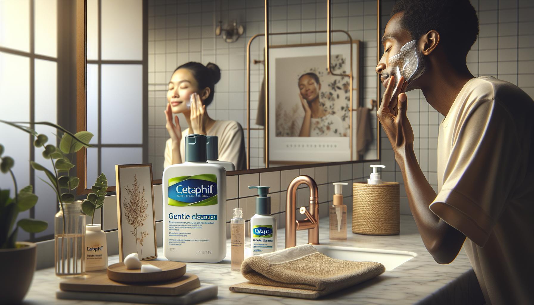 How Cetaphil Gentle Cleanser Works on Skin