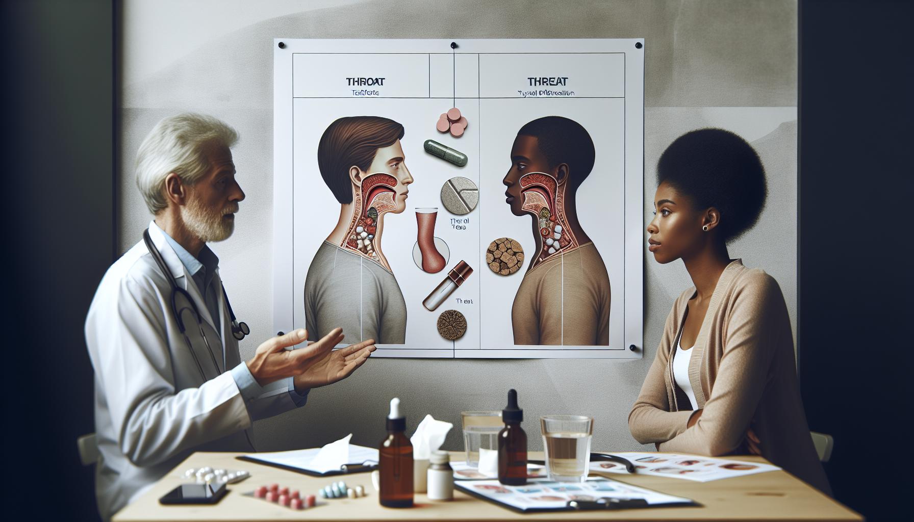 How to Differentiate Between Similar Throat Issues