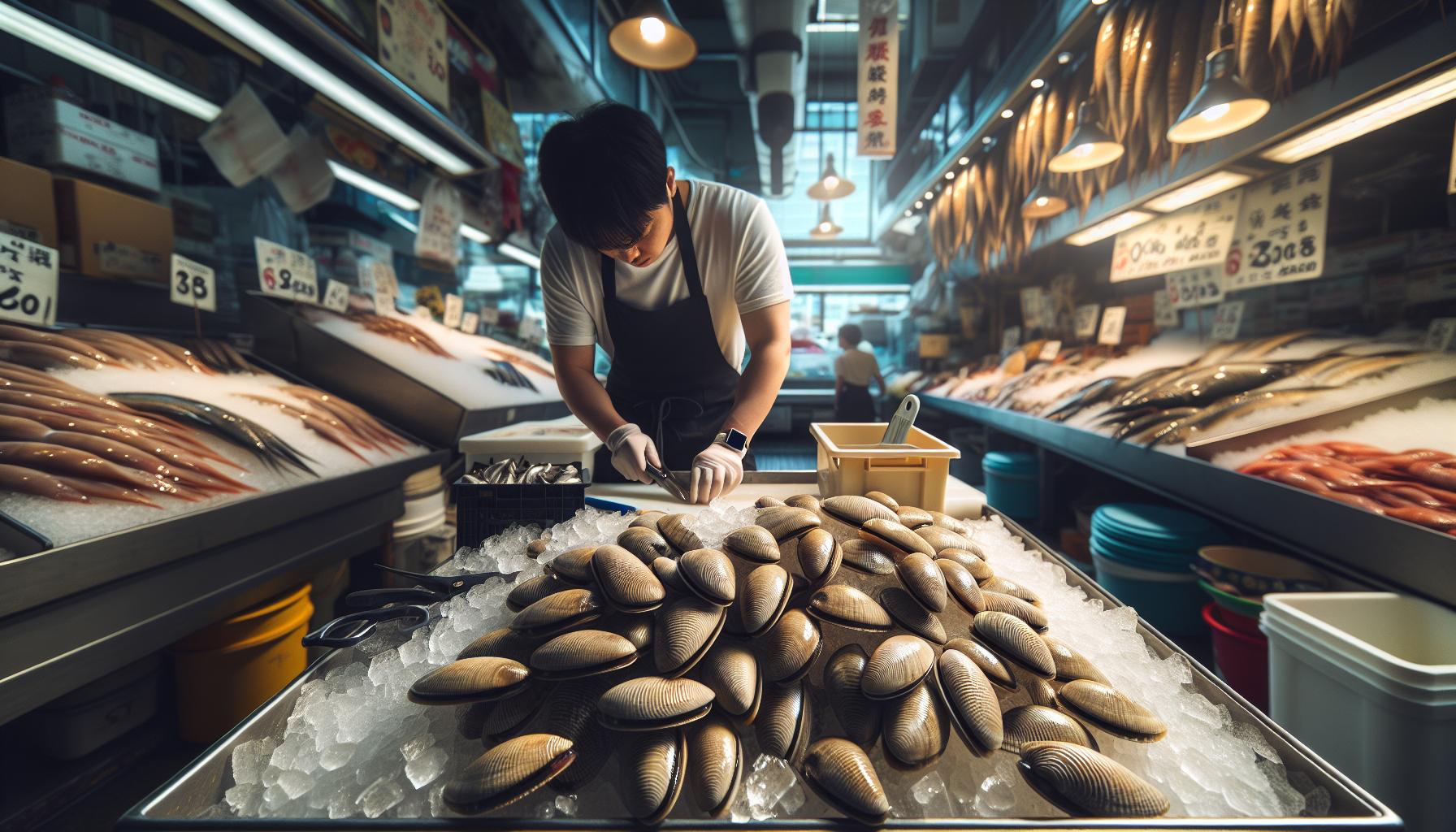 How to Identify Fresh Razor Clams While Shopping