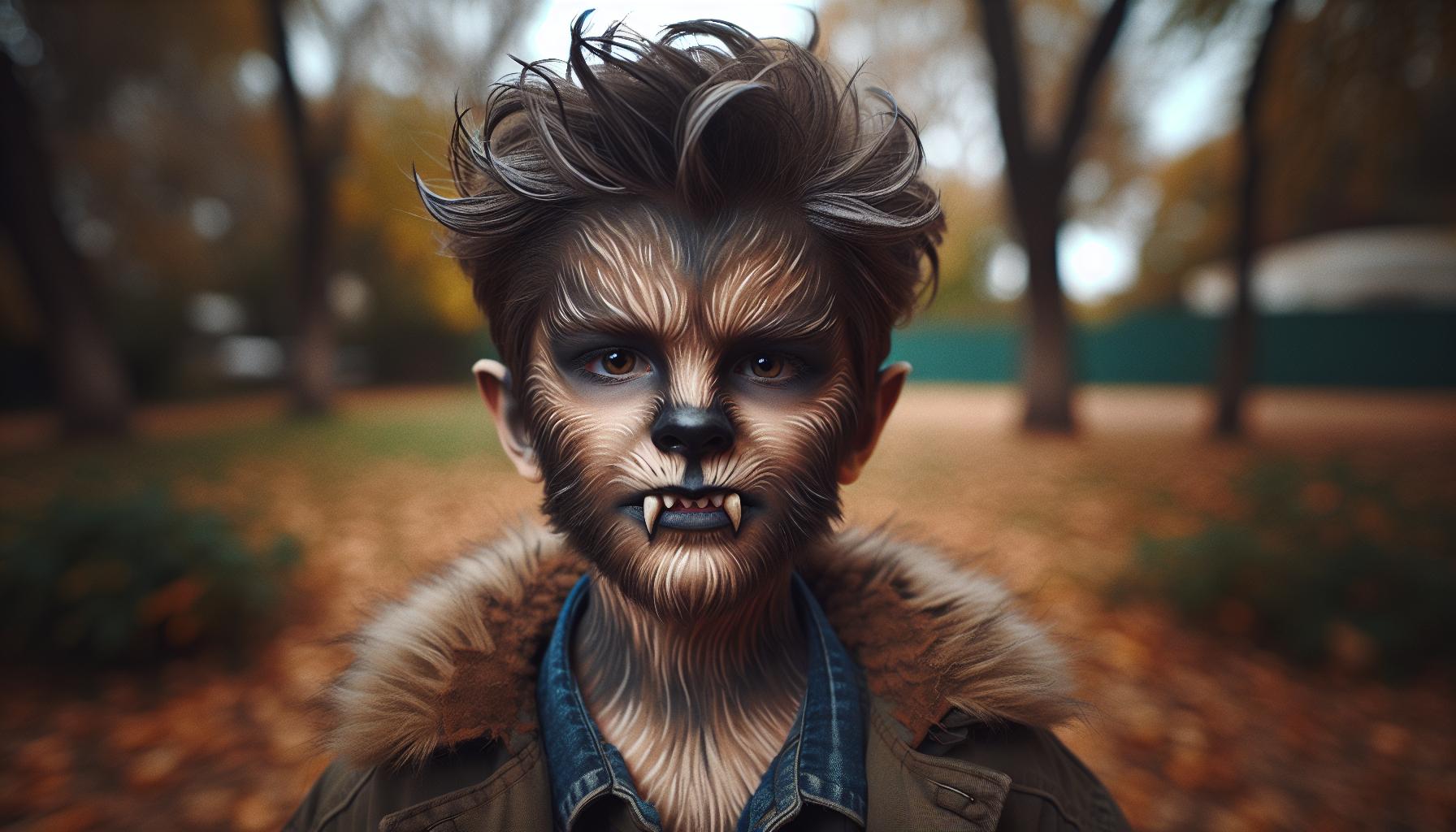 How to Perfectly Apply Werewolf Makeup for Kids
