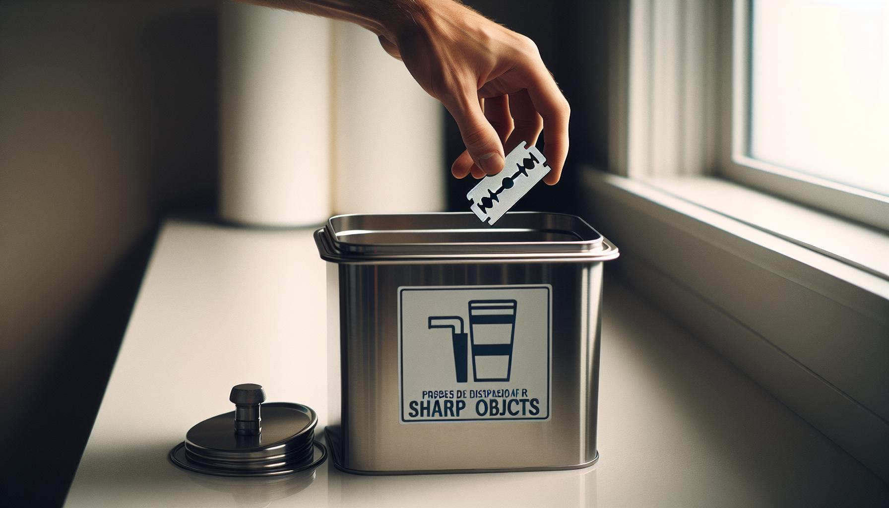 How to Properly Dispose of Old Razor Blades