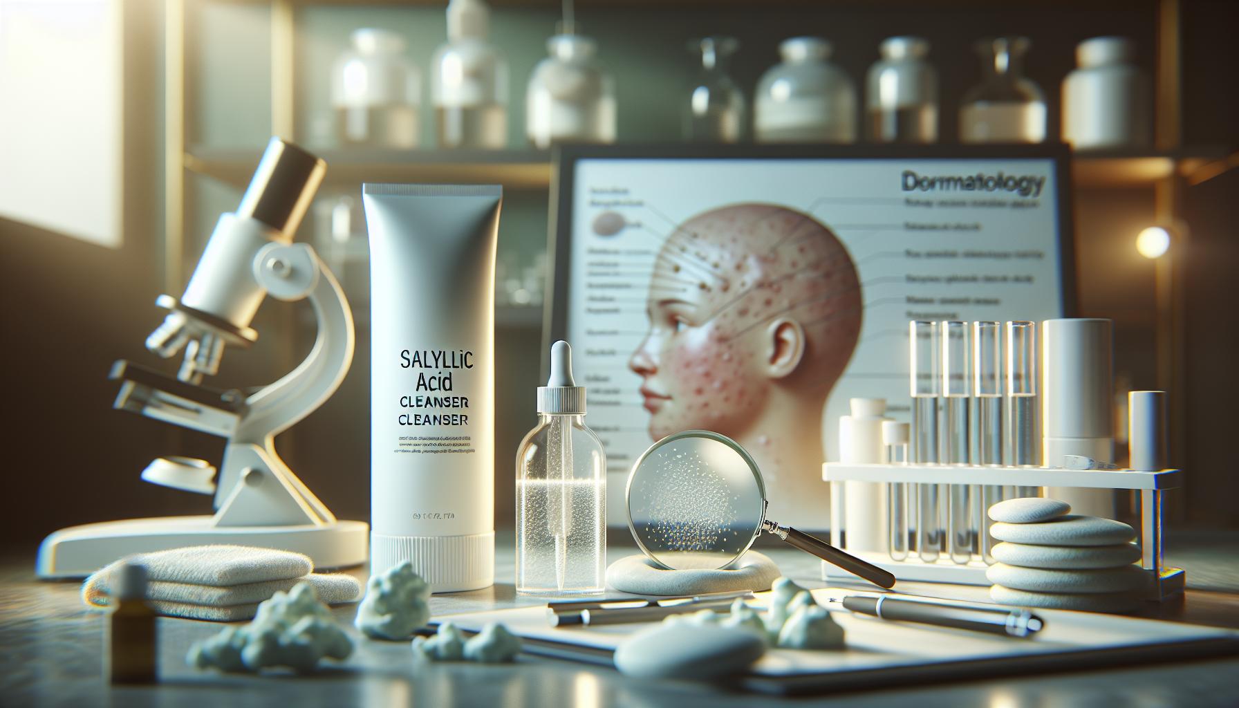 How Salicylic Acid Cleanser Works on Acne