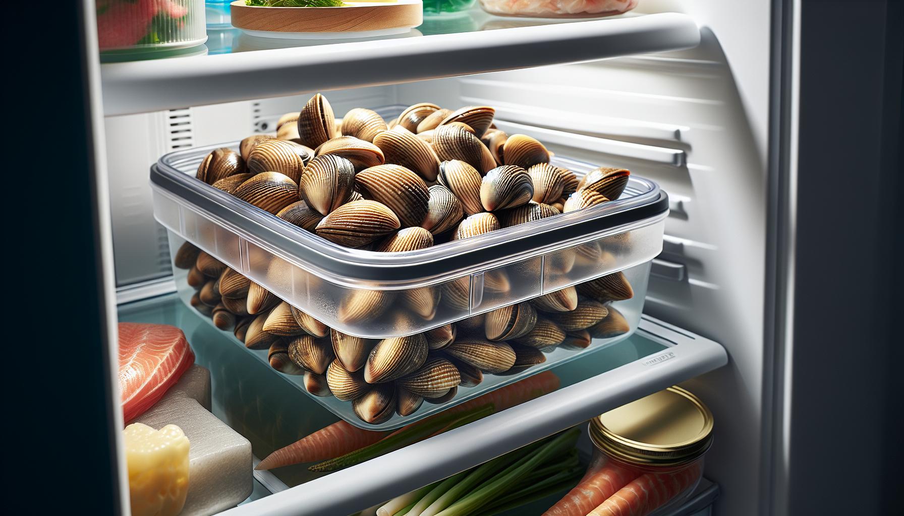 How to Store Cleaned Razor Clams Properly