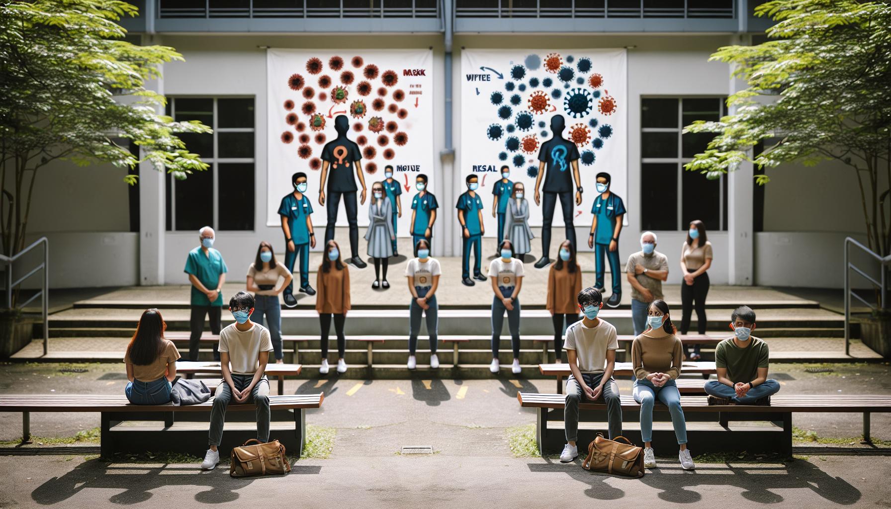 Impact of Masks on Viral Transmission Rates