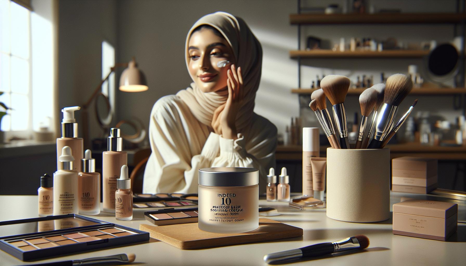 Is Indeed Labs 10 Balm Soothing Cream Right for Makeup Wearers?