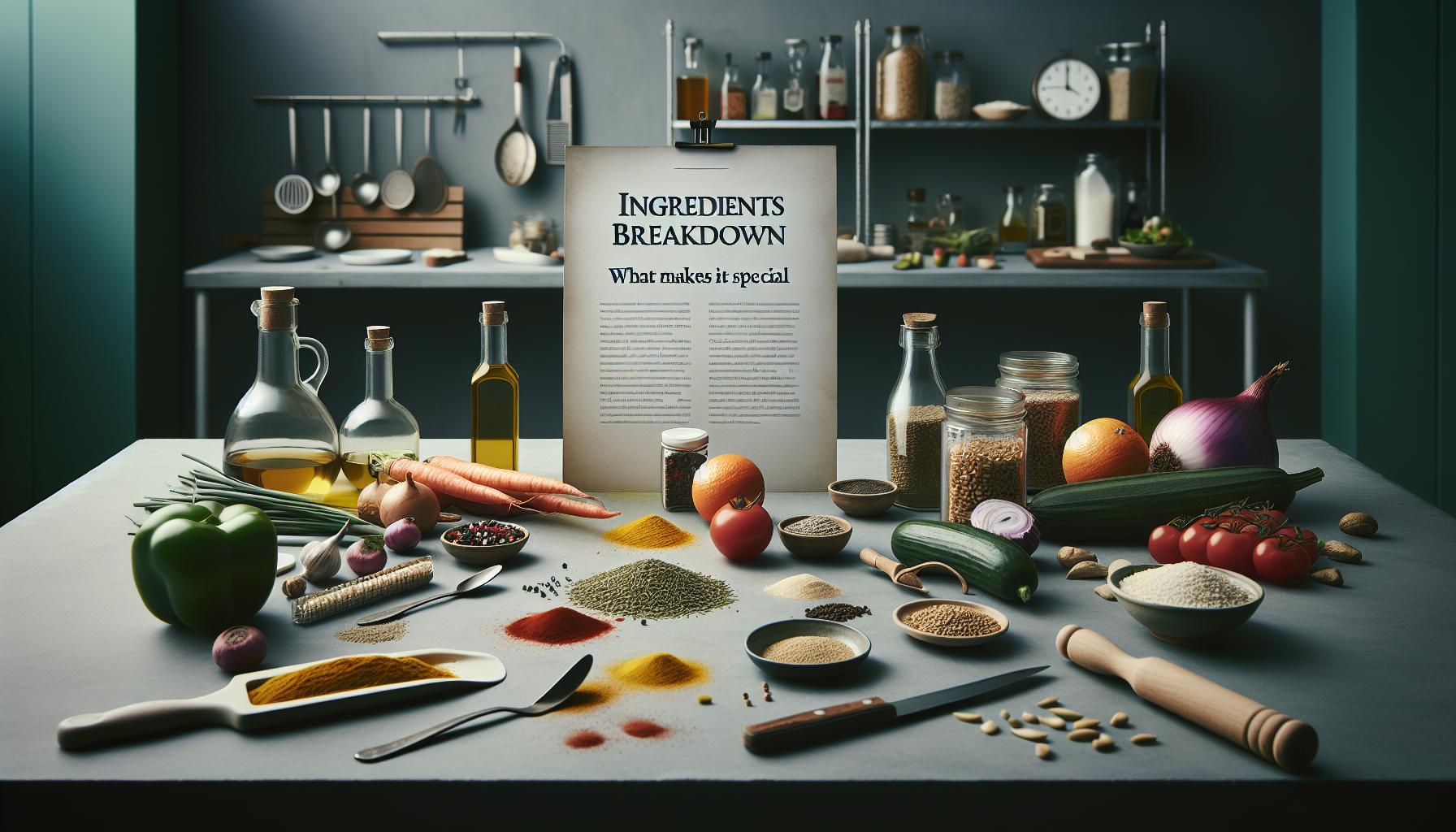 Ingredients Breakdown: What Makes It Special