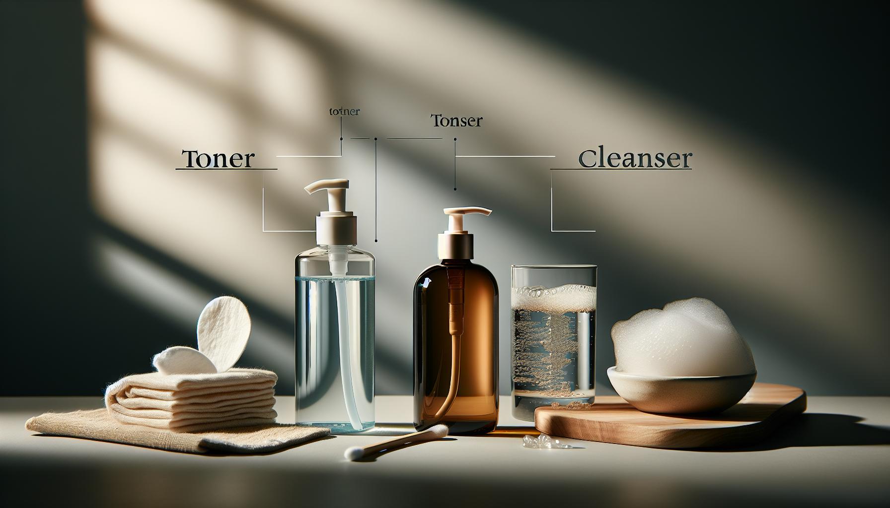 Key Differences: Toner vs Cleanser