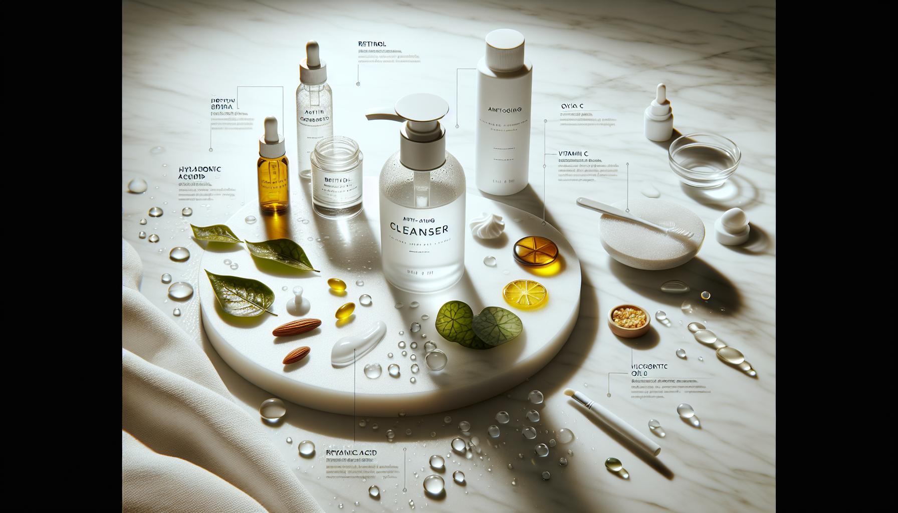 Key Ingredients to Look For in Anti-Aging Cleansers